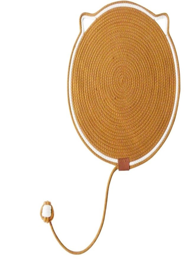 KPS Cat Scratch Mat | Cat Sleeping Pad | Cotton Rope Thread Mat | Comfortable Claw Sharpening Pad for Cat/Kittens | Cat Furniture Protector for Wall/Couch/Carpet/Sofa (Pack of 1,Multicolor) - Image 1